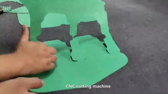 Jinan CNC Автоматический нож с качающимся лезвием Вибрационный режущий станок для графитовой прокладки / без